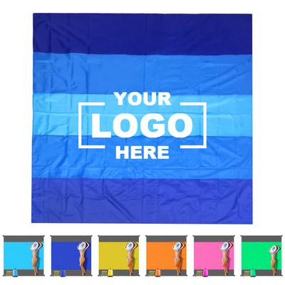 Large Sand-Free Beach Blanket for Outdoor Use
