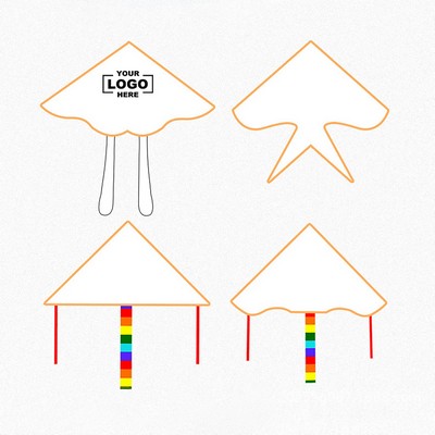 Fun Cartoon Graffiti Kite