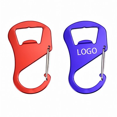 Aluminum Alloy Mountaineering Buckle Bottle Opener