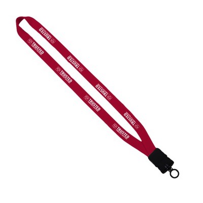 5/8" Polyester Lanyard with Plastic Snap Buckle Release