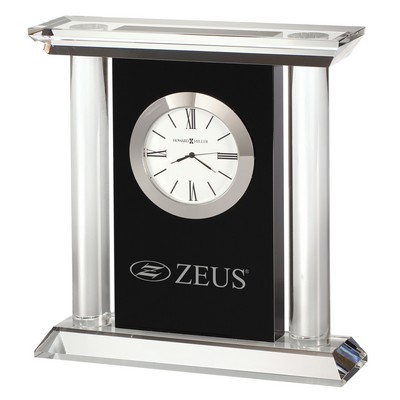 Colonnade Crystal Award Clock