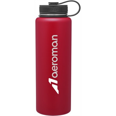 40 oz h2go Venture (Matte Red)