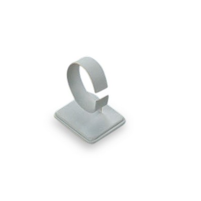 White Leatherette Small Bangle/Watch Tray