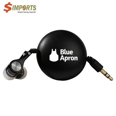 Drexel Black Magnetic Extension Earbuds - Simports