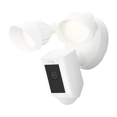 Ring Floodlight Cam Wired Plus - White