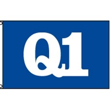Q1 Blockout Polyester Flag (3'x5')