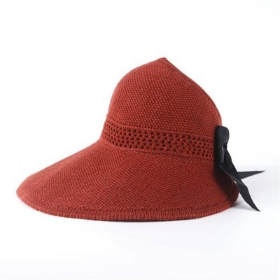 Straw Visor Hat For Women