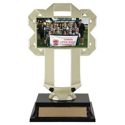 Mosaic Disc Holder Medal - Figure, 7¾