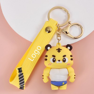 Cute Keychain For Car Schoolbag Gym Gift