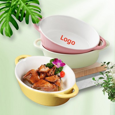 9 Inch Ceramic Oval Baking Dishes Oven Dish
