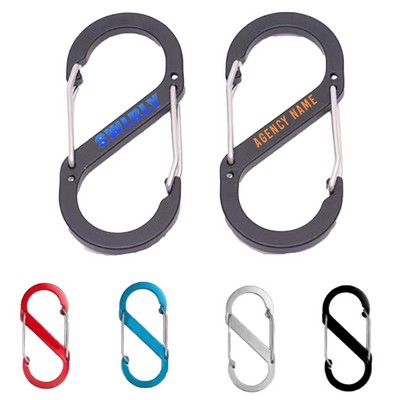 Essential S-Shaped Locking Carabiner For Outdoor Use