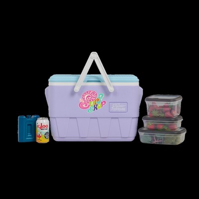 25 Qt. Igloo® Retro Picnic Basket Cooler
