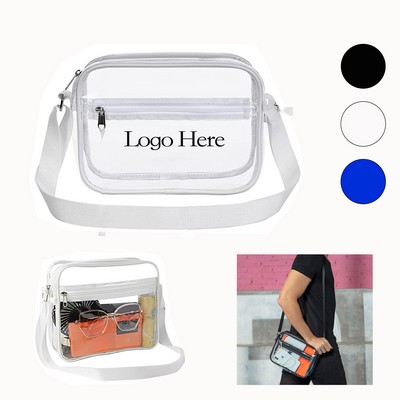 PVC Cosmetic Bag Messenger Bag