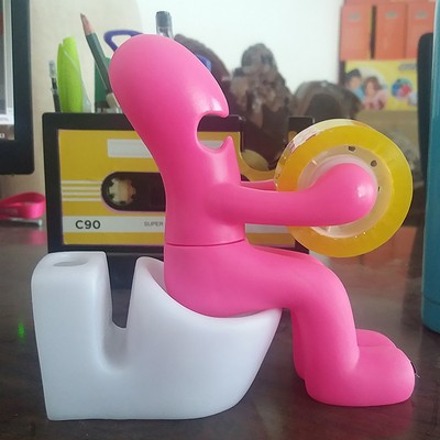Toilet Guy Tape Dispenser