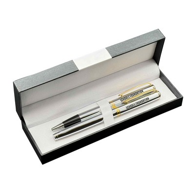 Deluxe Pen Box Set with Edda Ballpoint Pen