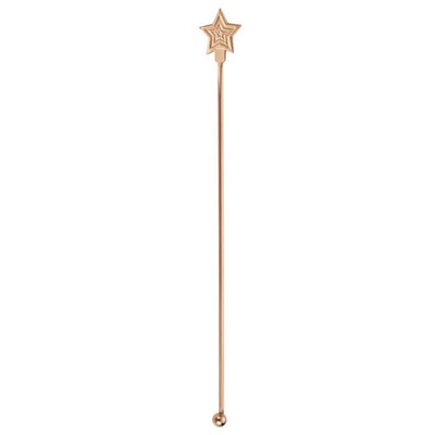 9 L Stainless Steel Star Shape Top Beverage Stirrers Stir Sticks