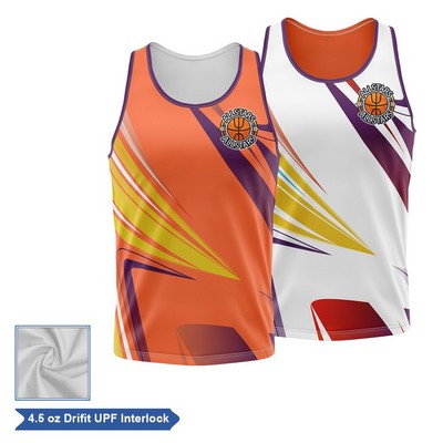 Sublimation UPF DriFit Reversible Tank Top - Men Women Kids