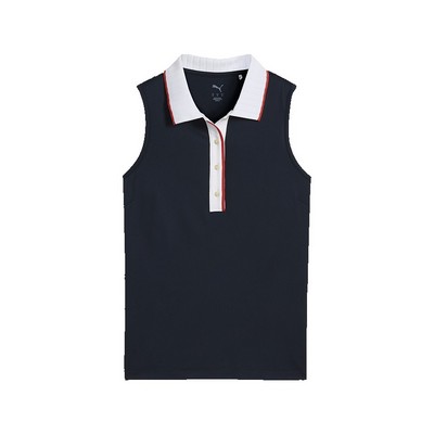 PUMA® Golf Women's CLOUDSPUN Bridges Sleeveless Polo