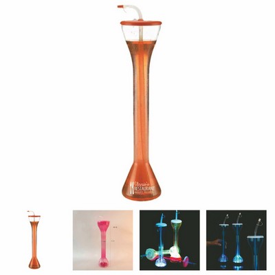 20oz Clear Tumbler with Straw
