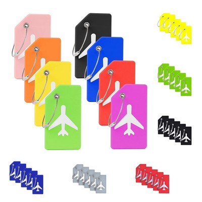 Silicone Luggage Tag with ID Card