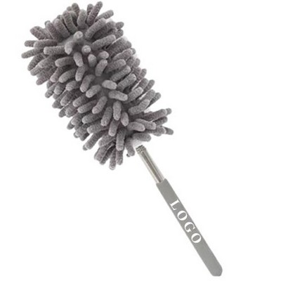 Retractable Chenille Duster with Telescopic Handle
