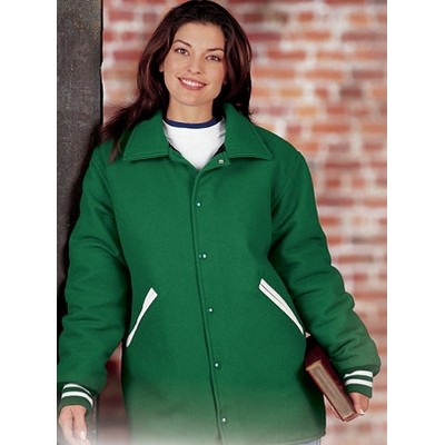 The Stadium Surcoat Custom Wool Varsity Jacket