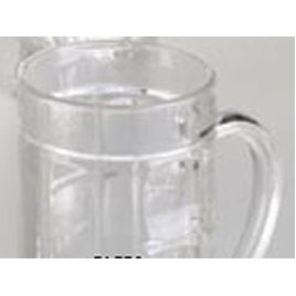 6-1/4" Dimple Glass Mug