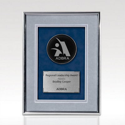 12" Classic Framed Plaque - Delaware