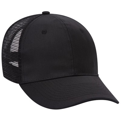 OTTO Promo Cotton Blend Twill Pro Style Mesh Back Trucker Hat