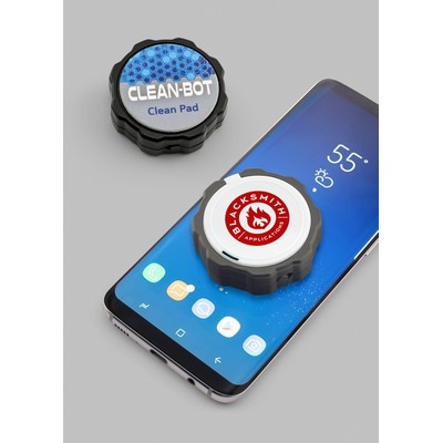 CleanBot Battery-Powered Microfiber Screen Cleaner