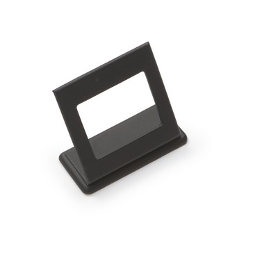 Black Leatherette 2 Pair Earring Stand