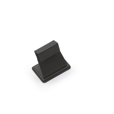 Black Leatherette Short Earring Stand