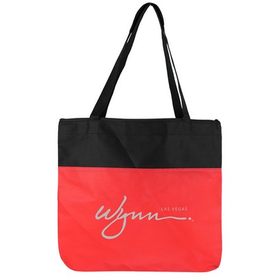 Polypropylene Recycled Zippered Tote Bag