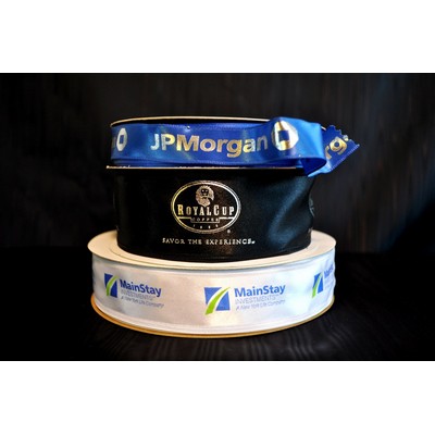 Cut Edge Satin Acetate Ribbon (1-3/8" x 100 Yard Roll)