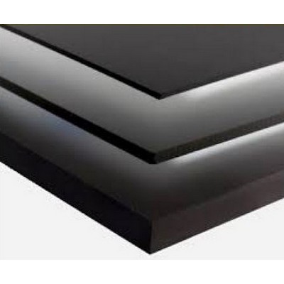 11 X 17 1/4 Custom Printed Black PVC Sintra Poster