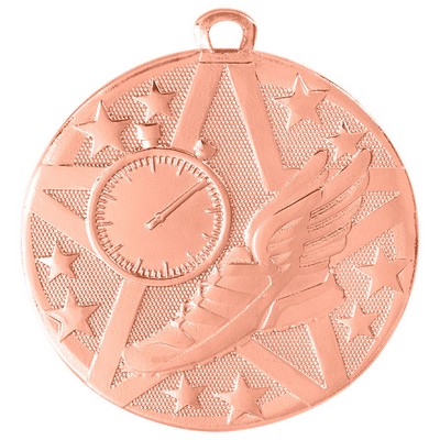 2" Bronze Superstar Track Medal
