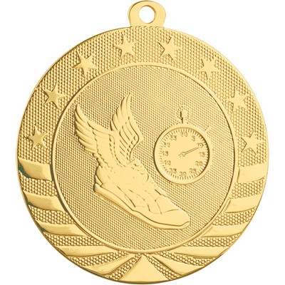 2 3/4" Starbrite Track Medal