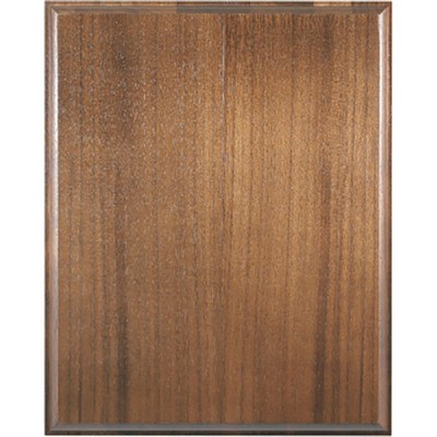 12" x 15" 45 Degree Bevel Edge Genuine Walnut Plaque