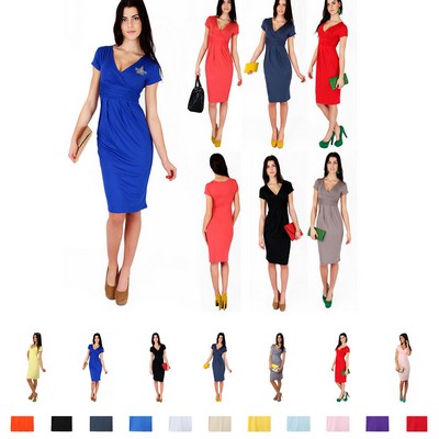 Women's Summer V Neck Dress