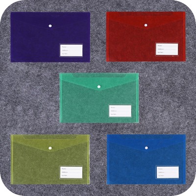 Letter Sized Snap Closure Document Holder