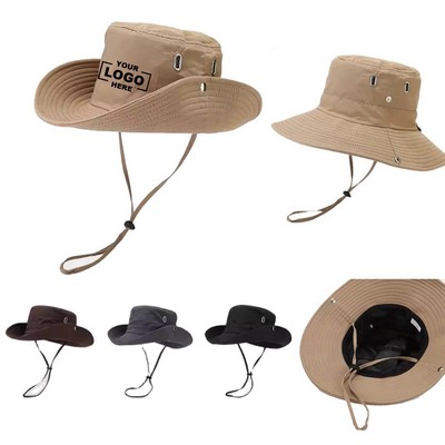 UV-Protected Sun Hats for Women and Men: Fisherman, Hiking Safari Wide Brim and Bucket Hats.