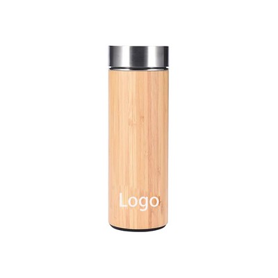 Premium Bamboo Tumbler with Tea Infuse
