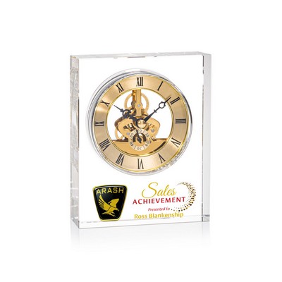 Ashland Gold VividPrint™ Clock