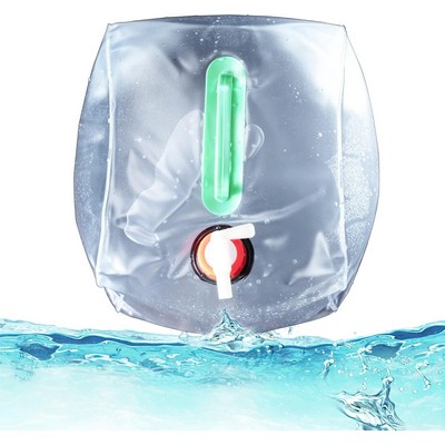 Collapsible Water Container With Spigot