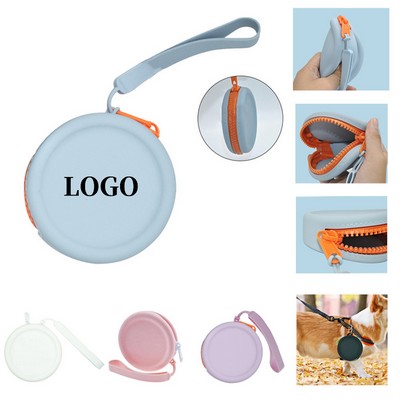 Silicone Pet snack bag Mini Coin Purse