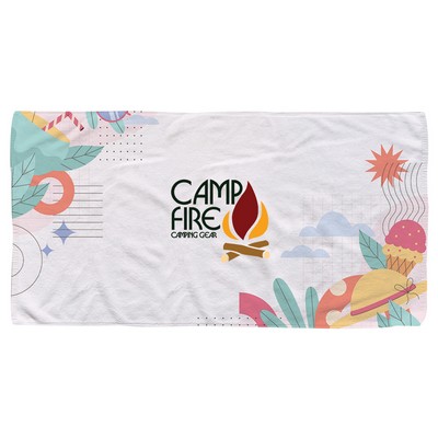 Premium Dye Sublimated Beach Towel