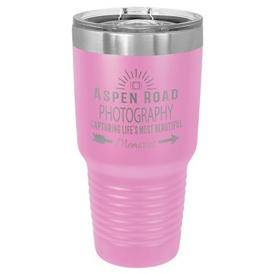 Polar Camel 30 oz. Light Purple Insulated Ringneck Tumbler