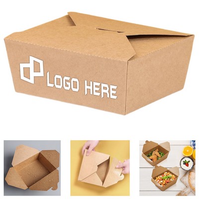 6.50X5.39X1.97Inch Greaseproof Fried Chicken Box