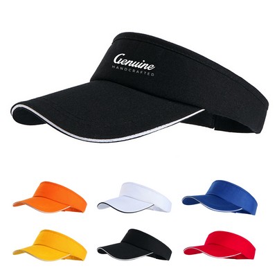 Adjustable Sun Visor Hat