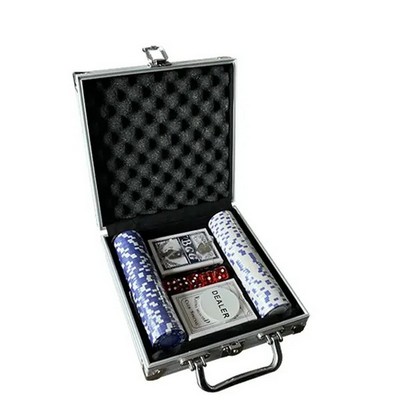 Texas Poker Dice & Chips Set